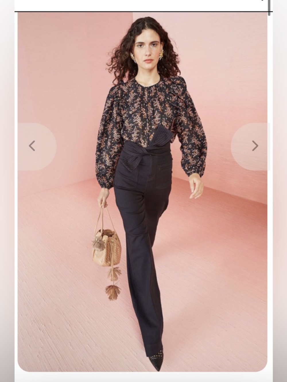 Ulla Johnson Wade Jeans in Noir